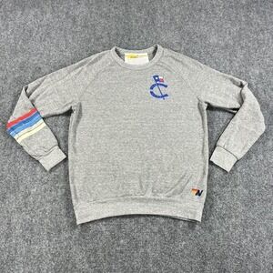 Aviator Nation Sweatshirt Mens Medium Gray Charles Schwab Challenge Golf Texas